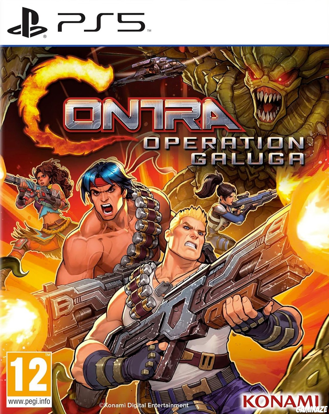 game type Action Contra : Operation Galuga