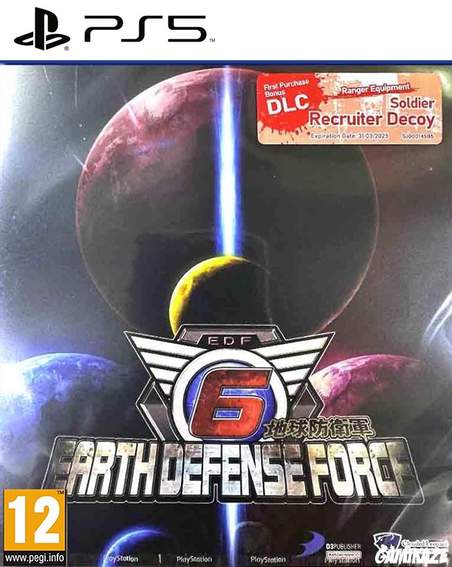 cover Earth Defense Force 6 ps5