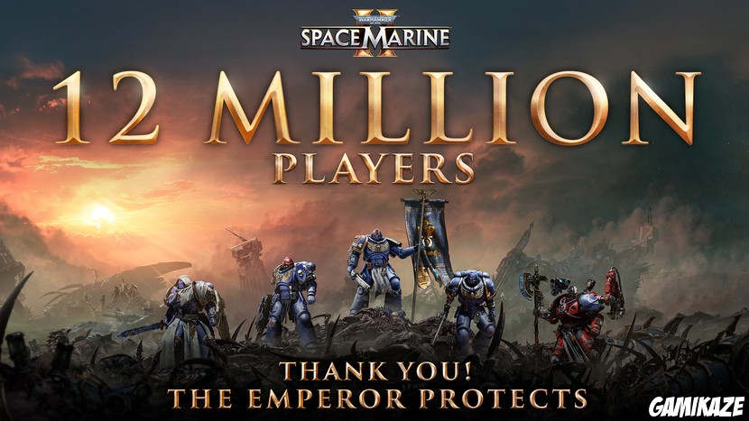 12 millions de joueurs pour Space Marine 2