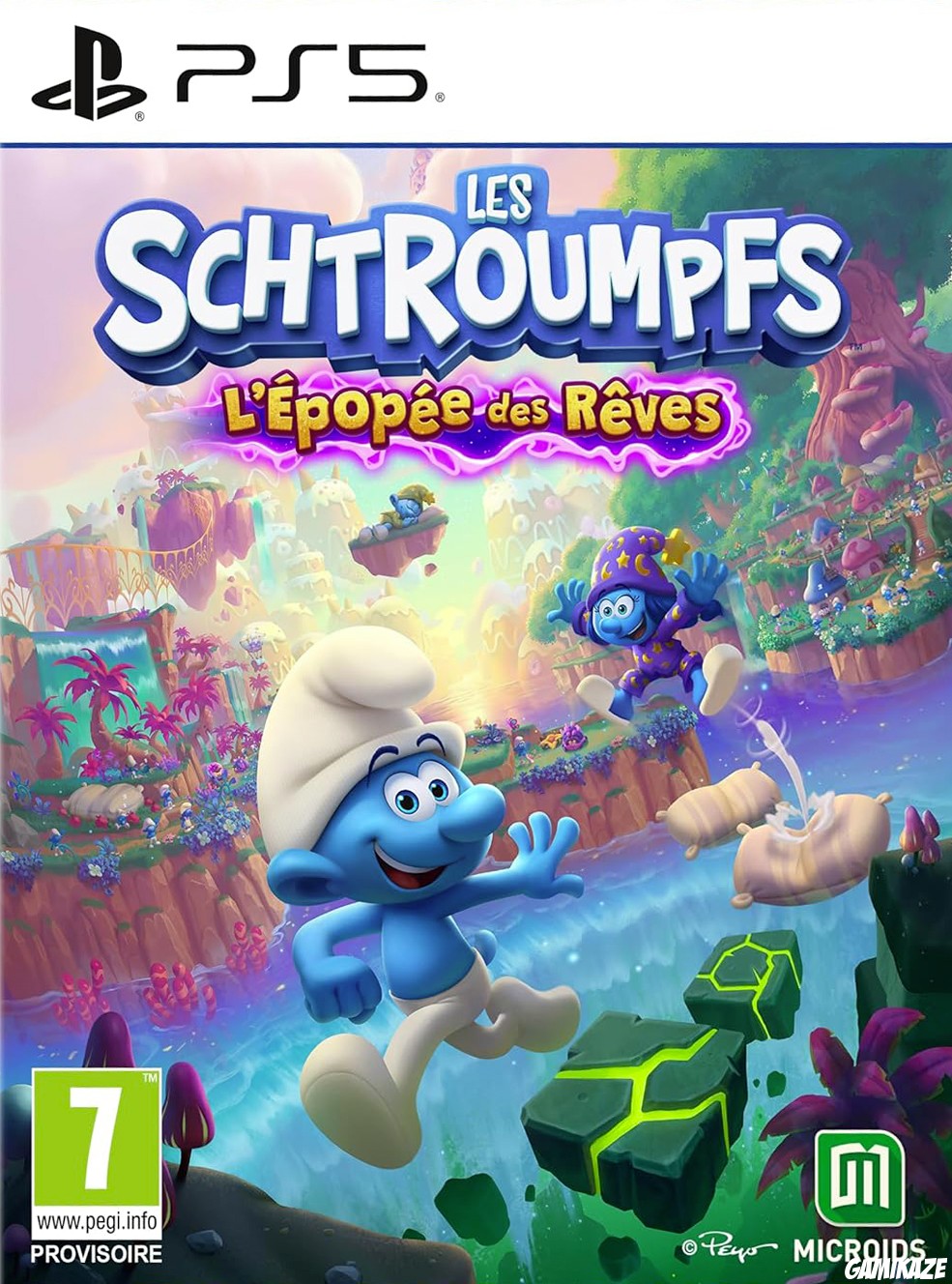 cover Les Schtroumpfs : l'épopée des rêves ps5