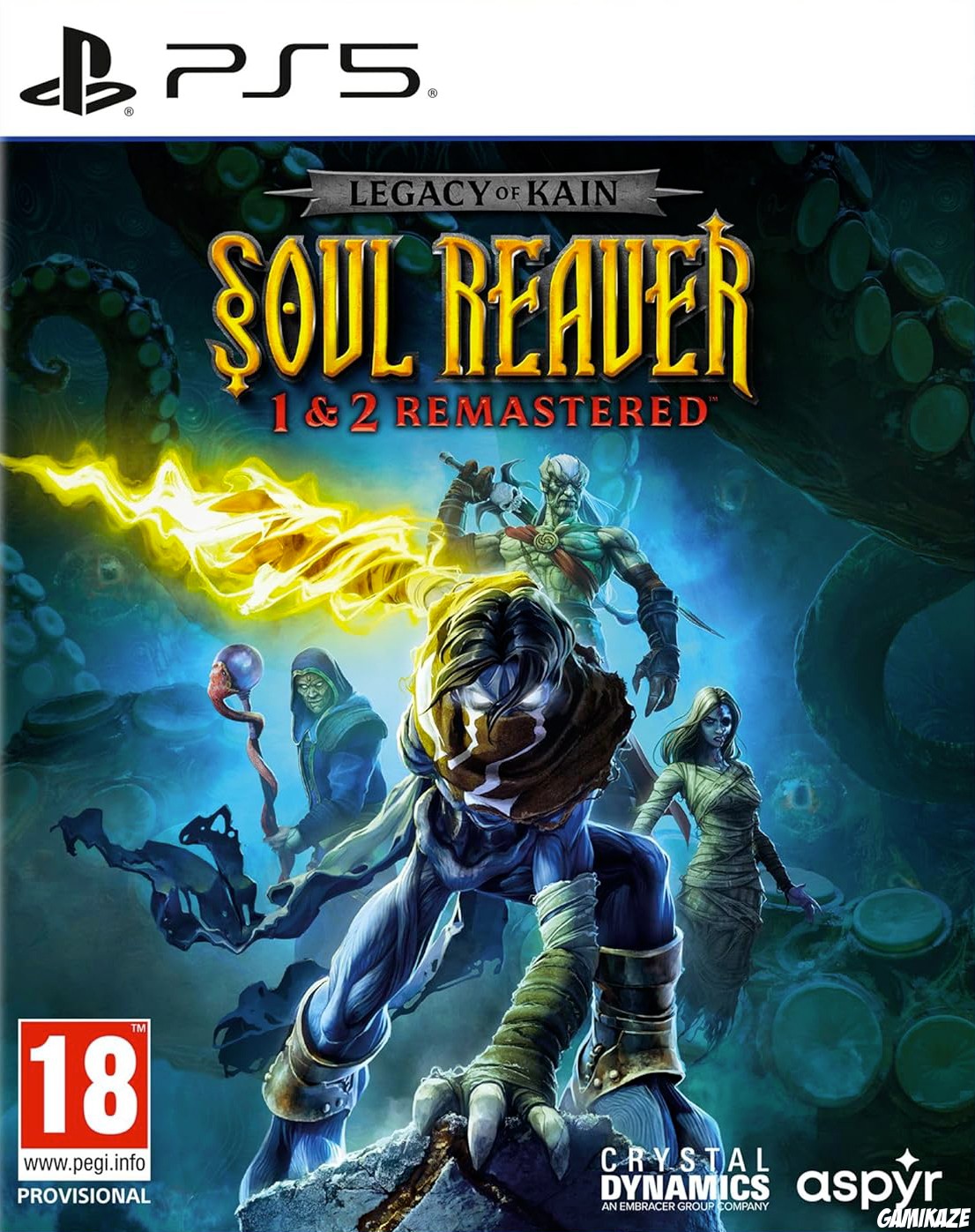 cover Legacy of Kain: Soul Reaver 1 & 2 Remastered ps5