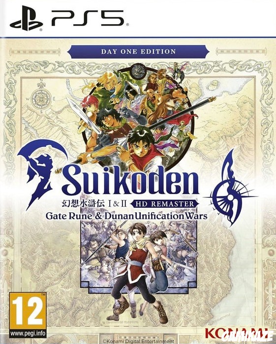 cover Suikoden I & II HD Remaster : Gate Rune and Dunan Unification Wars ps5
