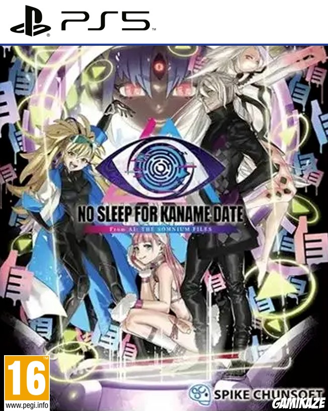 cover No Sleep for Kaname Date - From AI : The Somnium Files ps5