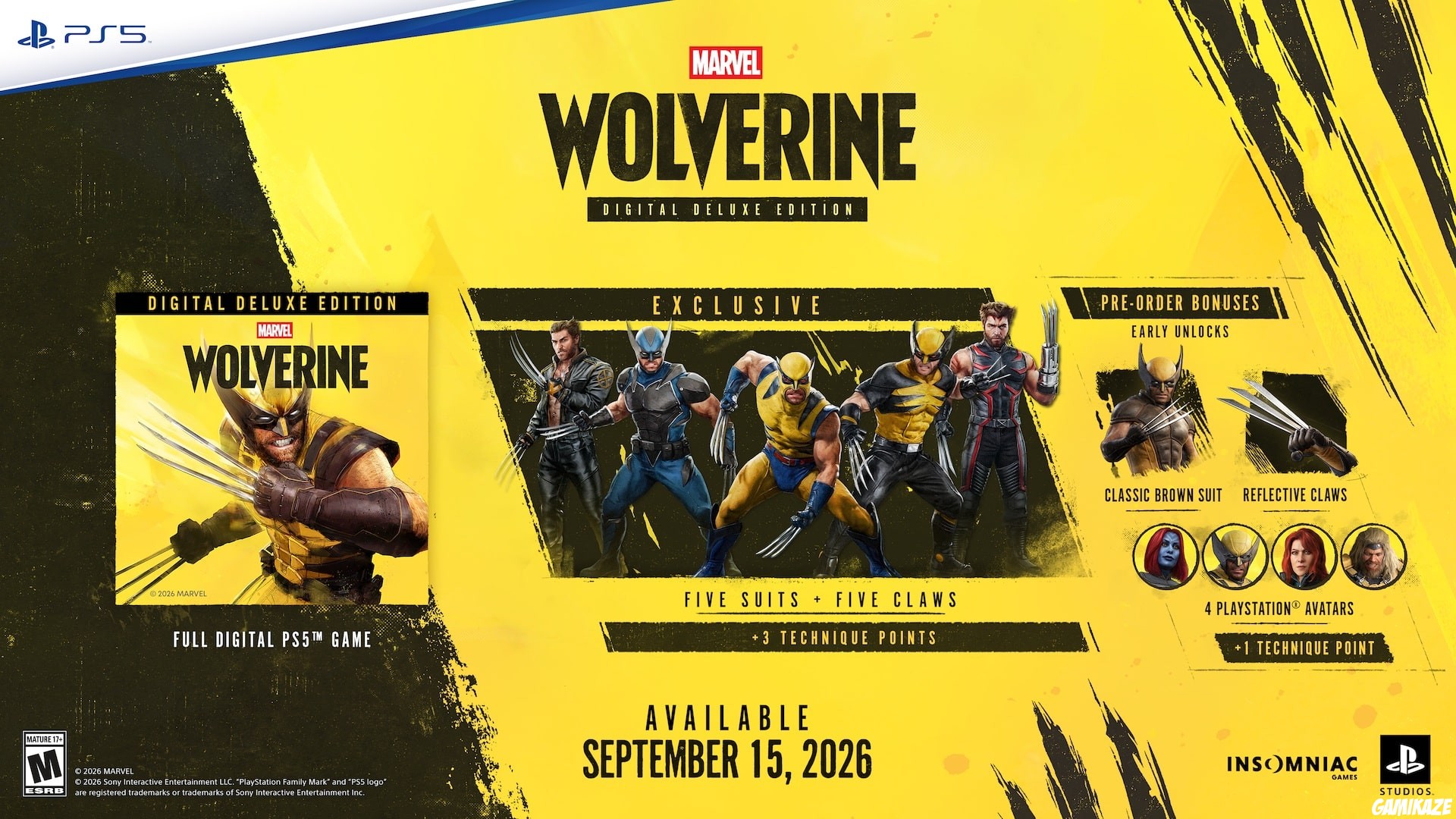 ps5 - Marvels Wolverine 