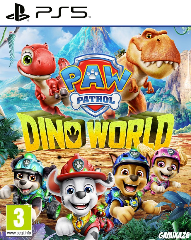 cover PAW Patrol, la Pat'Patrouille : Mission Dino ps5