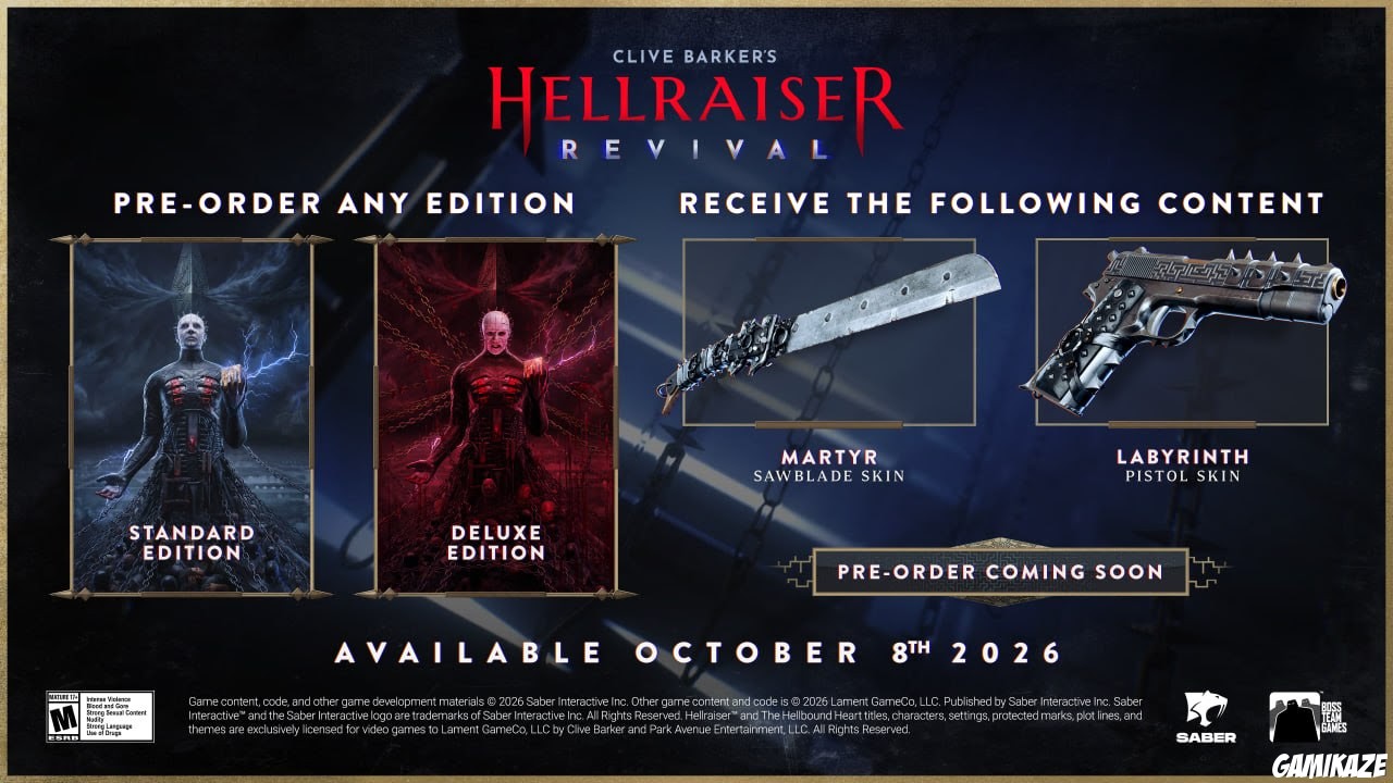 ps5 - Clive Barkers Hellraiser Revival