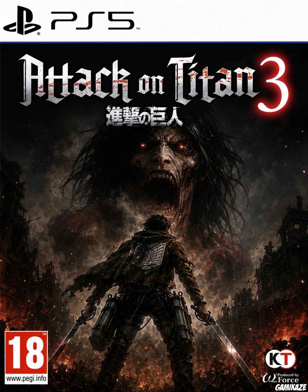 cover Attack on Titan 3 : Begin – for the Farewell ps5