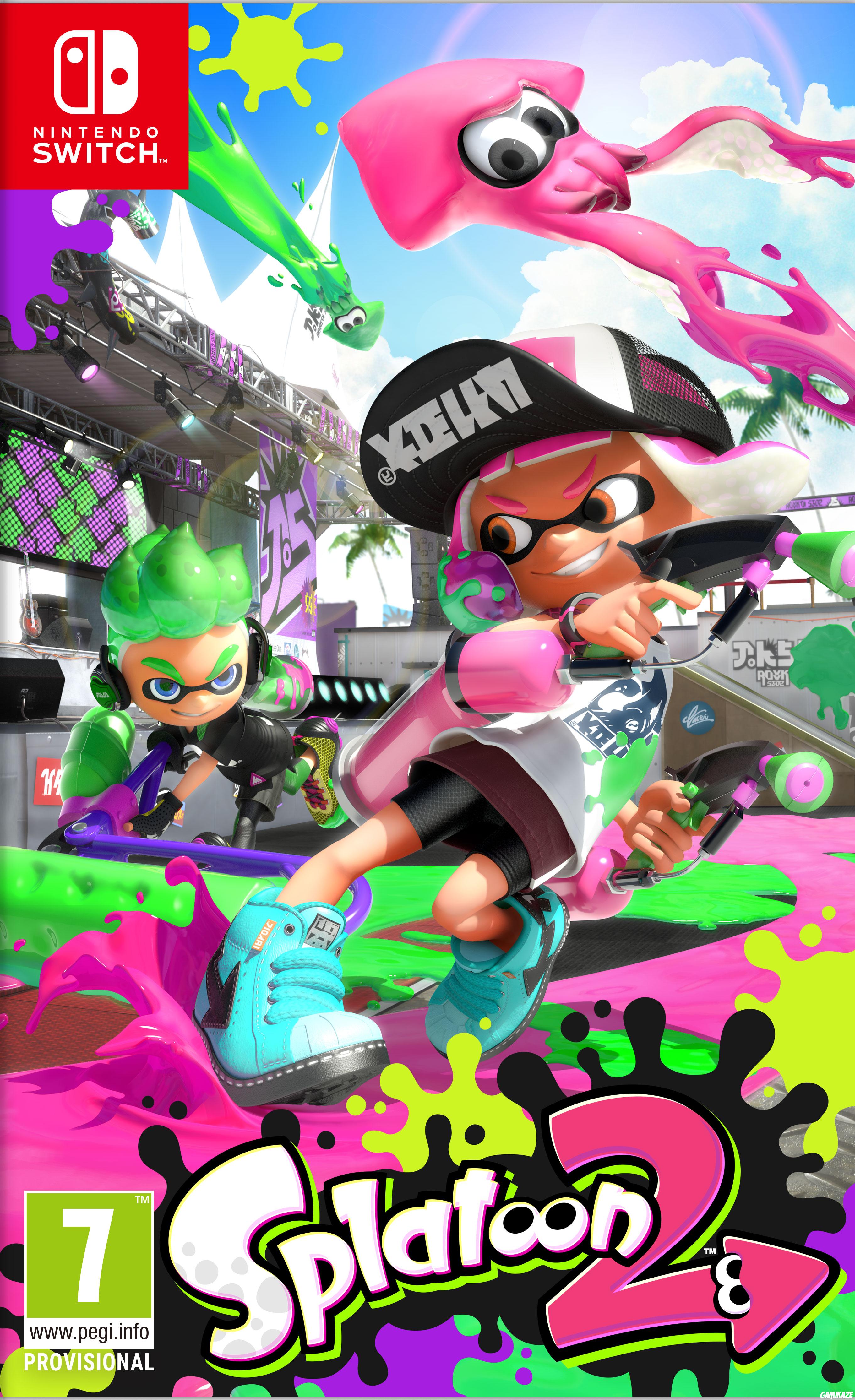 cover Splatoon 2 switch