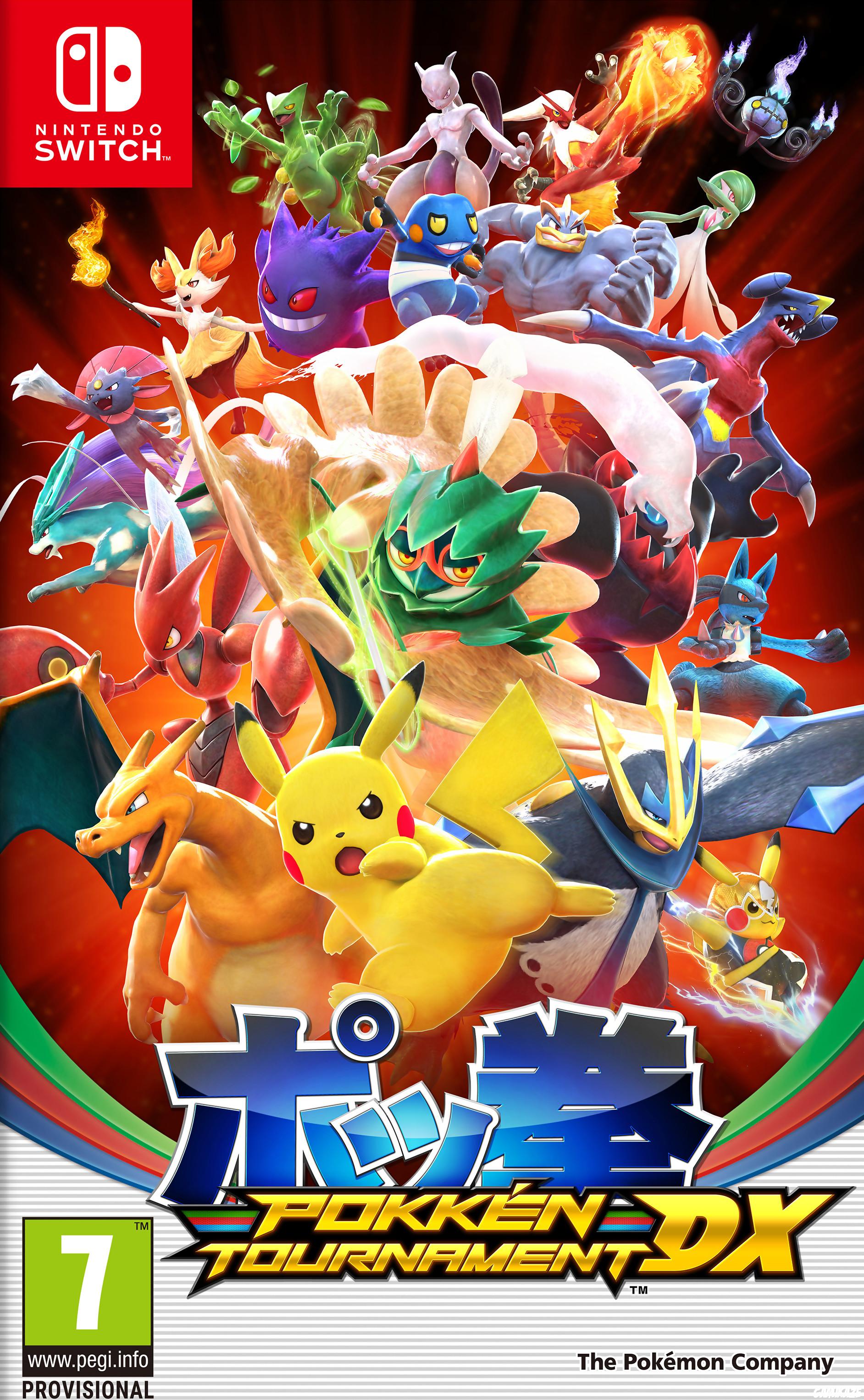 cover Pokken Tournament DX switch