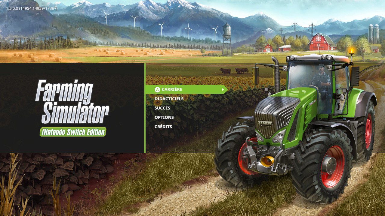 Farming Simulator Nintendo Switch Edition
