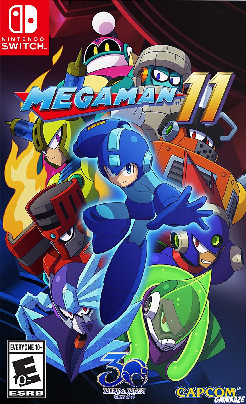 cover Mega Man 11 switch