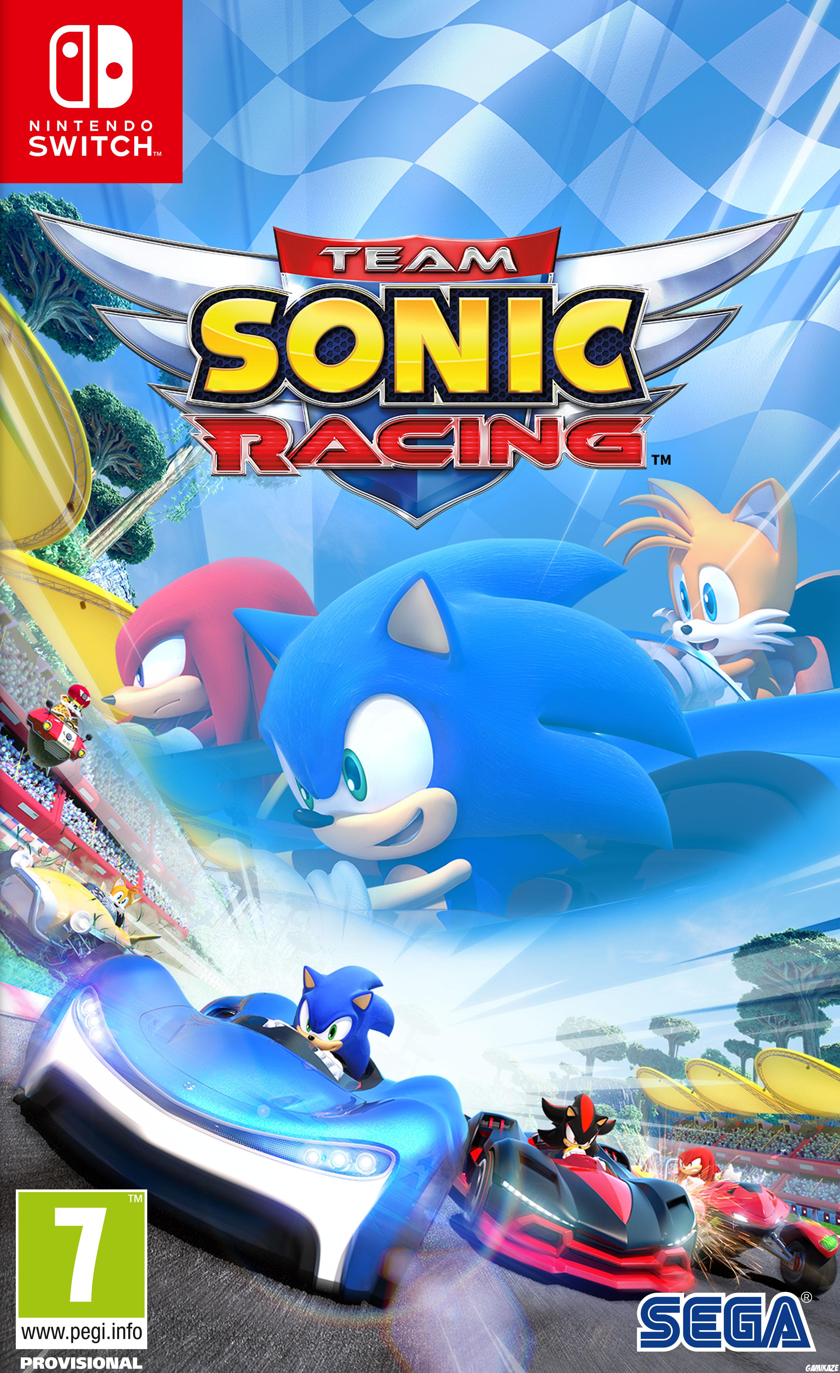 cover Team Sonic Racing switch