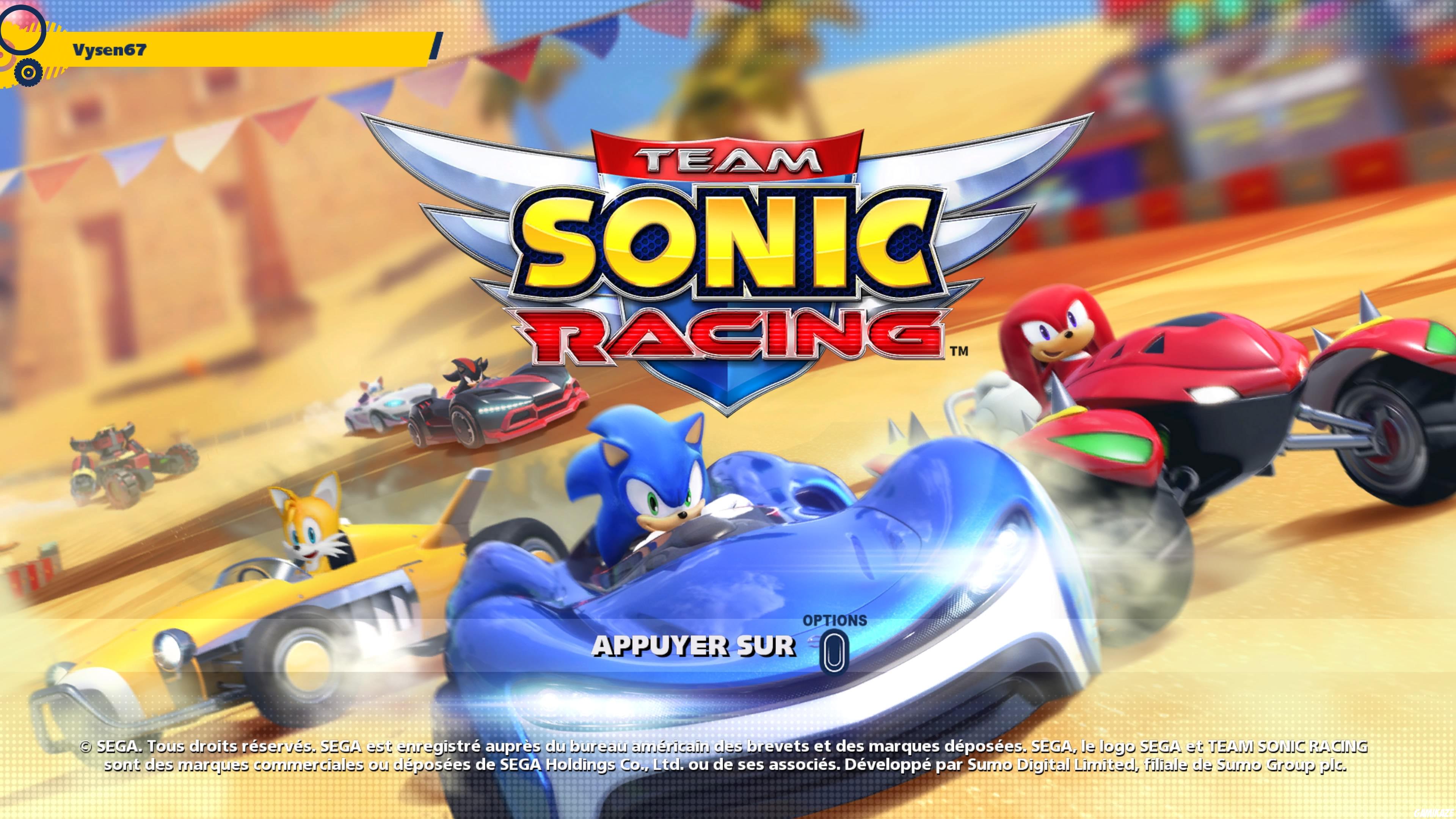 Team Sonic Racing
