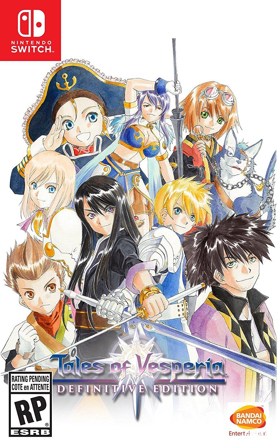 cover Tales of Vesperia Definitive Edition switch