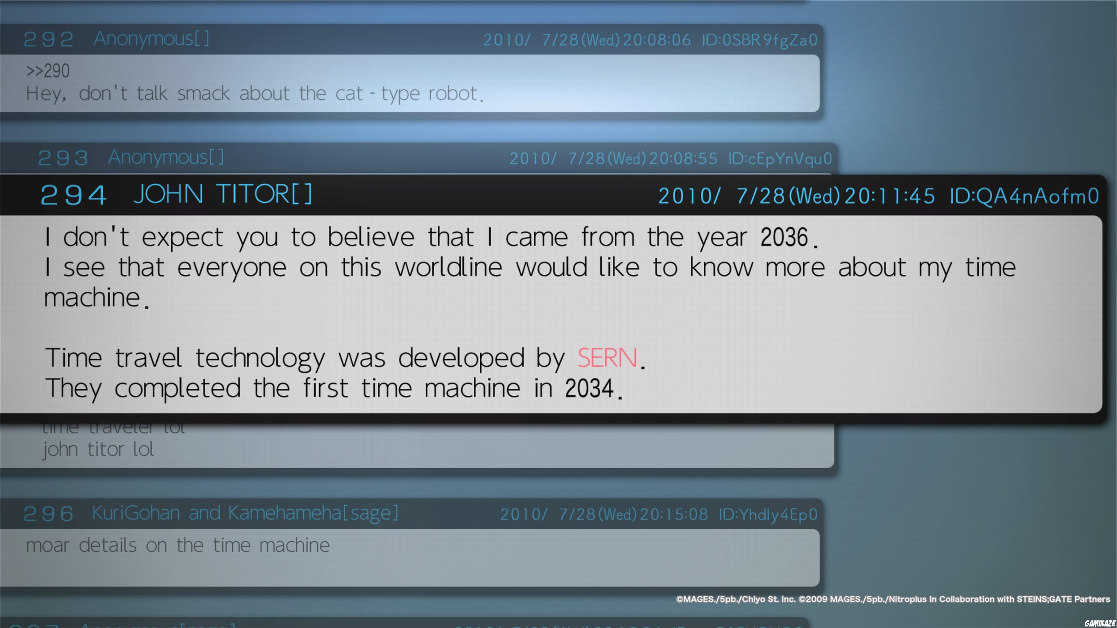 Steins ; Gate Elite