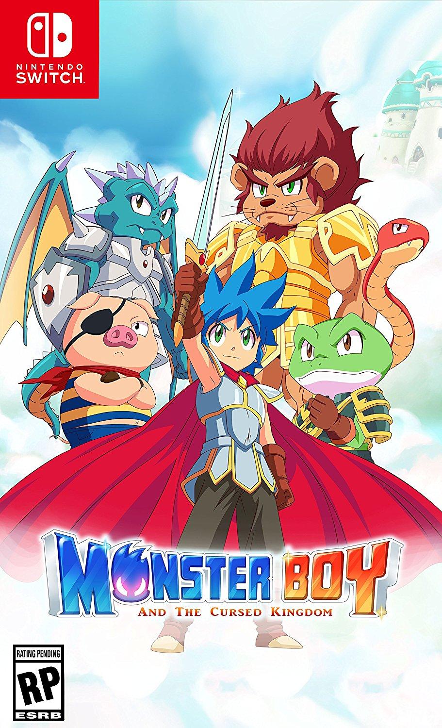 cover Monster Boy and the Cursed Kingdom switch