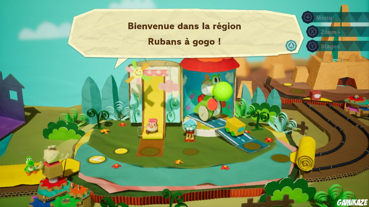 Yoshi's Crafted World