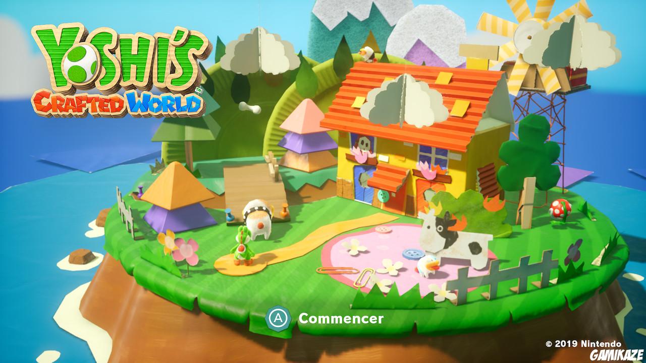 Yoshi's Crafted World