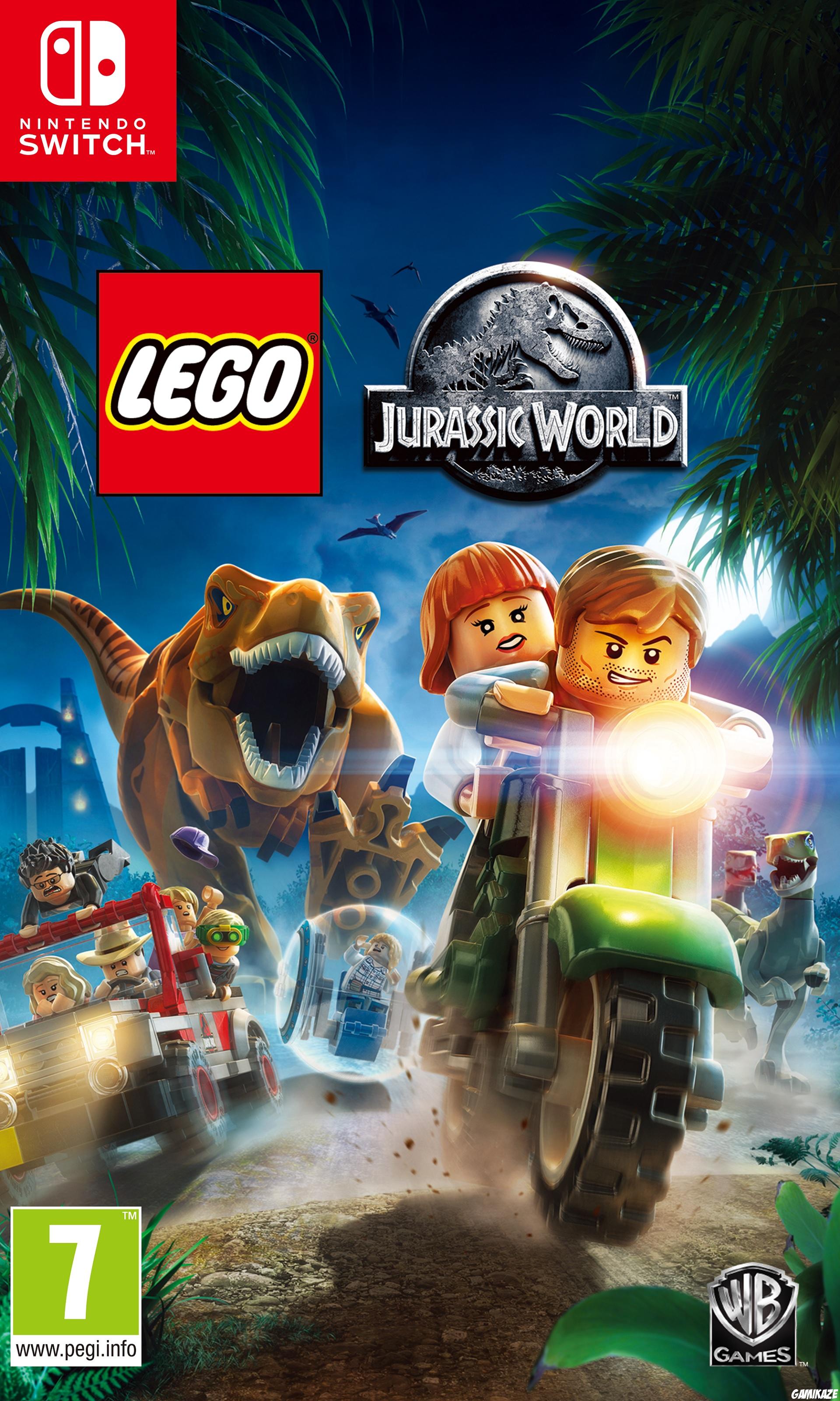 cover LEGO Jurassic World switch