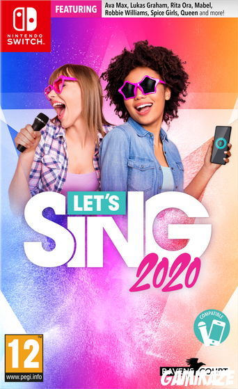 cover Let's Sing 2020 switch