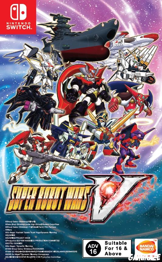 cover Super Robot Wars V switch