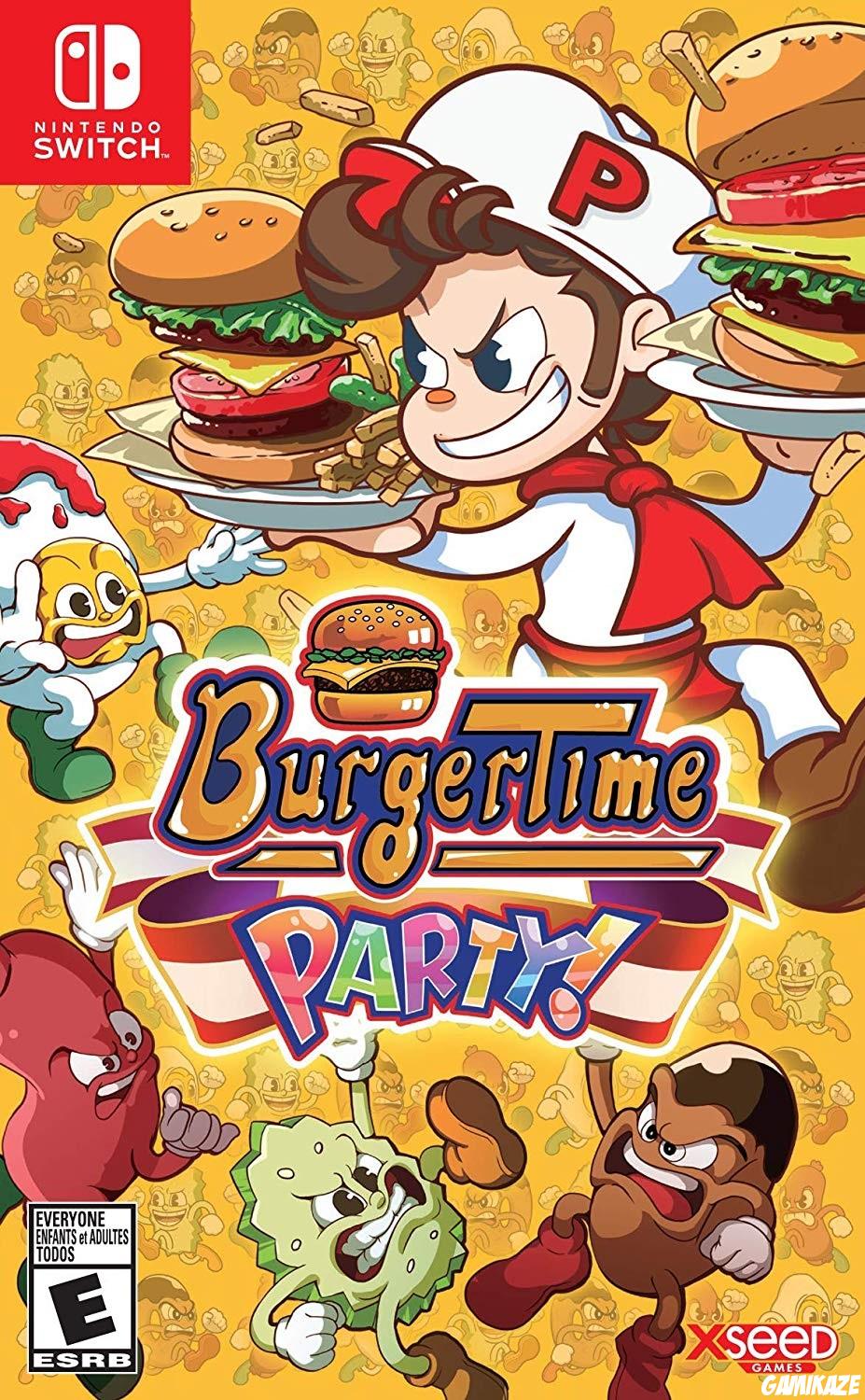 cover BurgerTime Party! switch