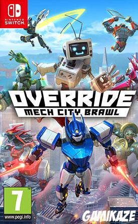 cover Override Mech City Brawl - La Super Charged Mega Edition switch