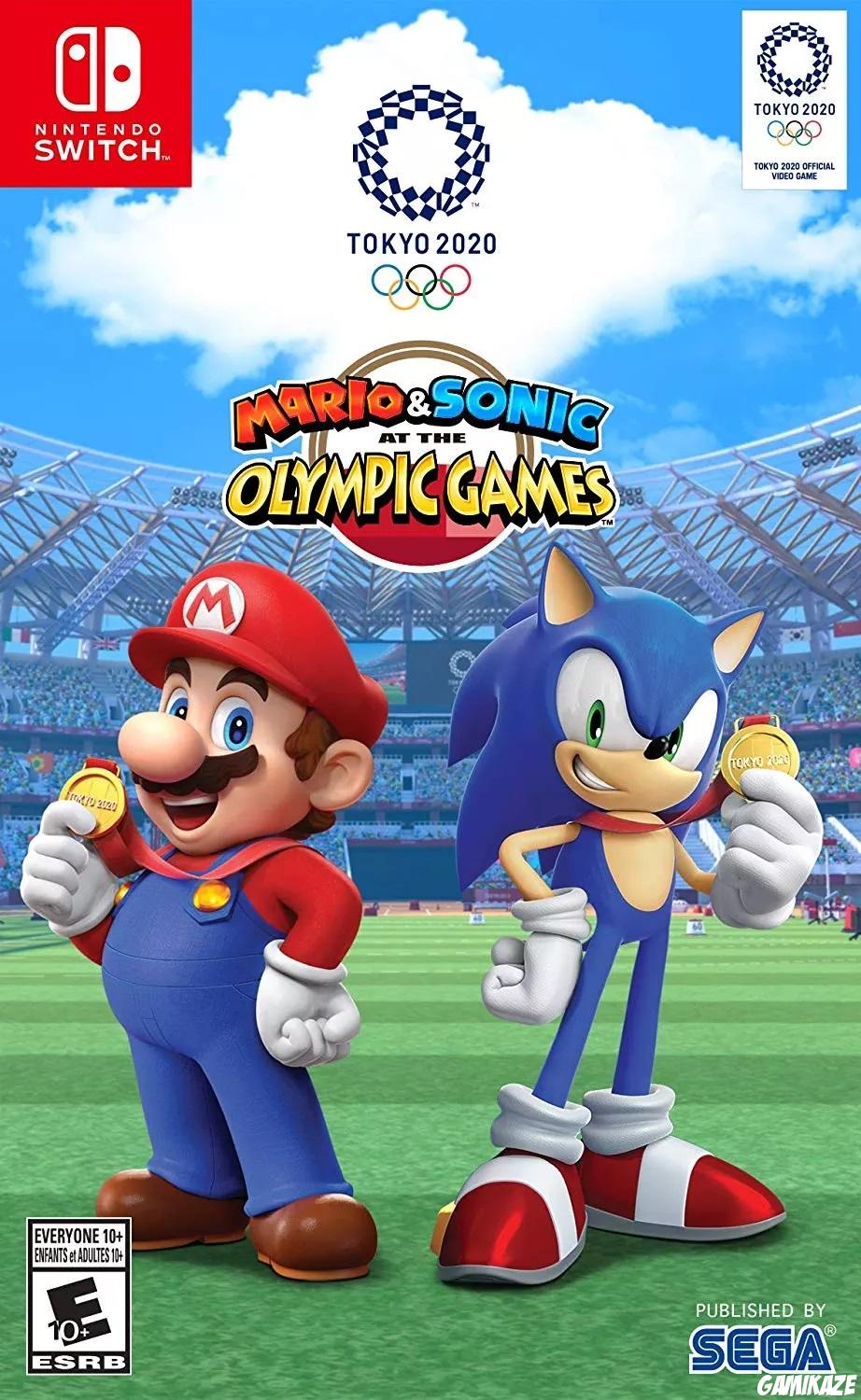 cover Mario & Sonic aux Jeux Olympiques de Tokyo 2020 switch
