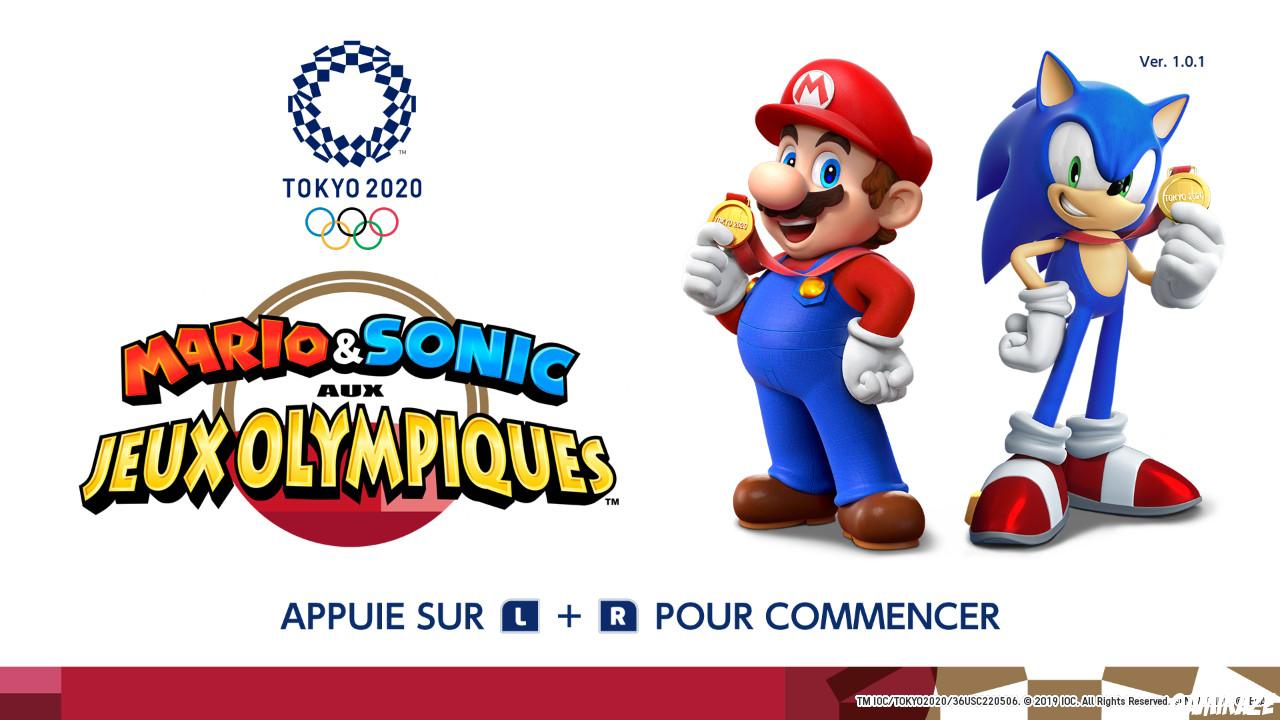 switch - Mario  Sonic aux Jeux Olympiques de Tokyo 2020 