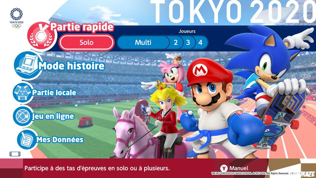 Mario & Sonic aux Jeux Olympiques de Tokyo 2020