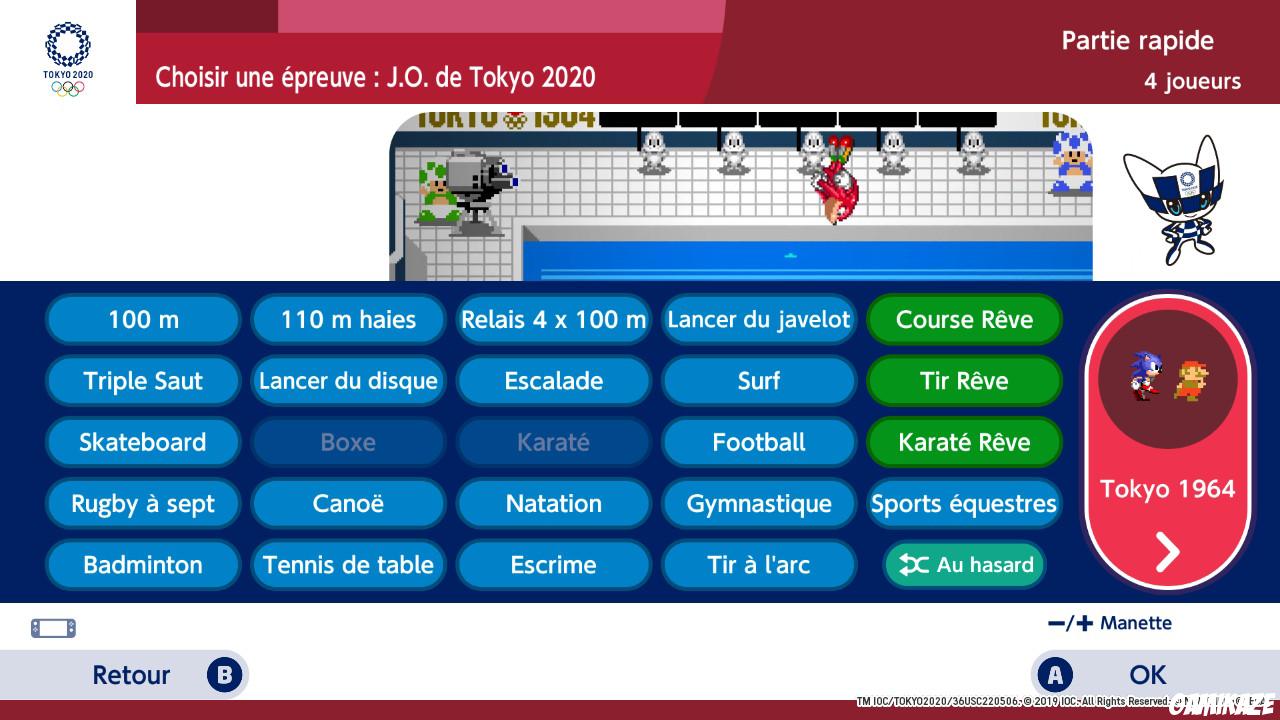 Mario & Sonic aux Jeux Olympiques de Tokyo 2020