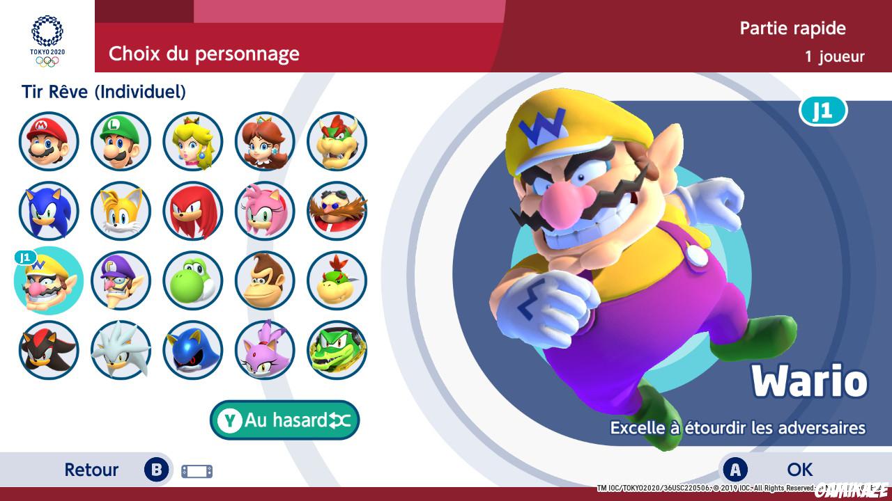 Mario & Sonic aux Jeux Olympiques de Tokyo 2020