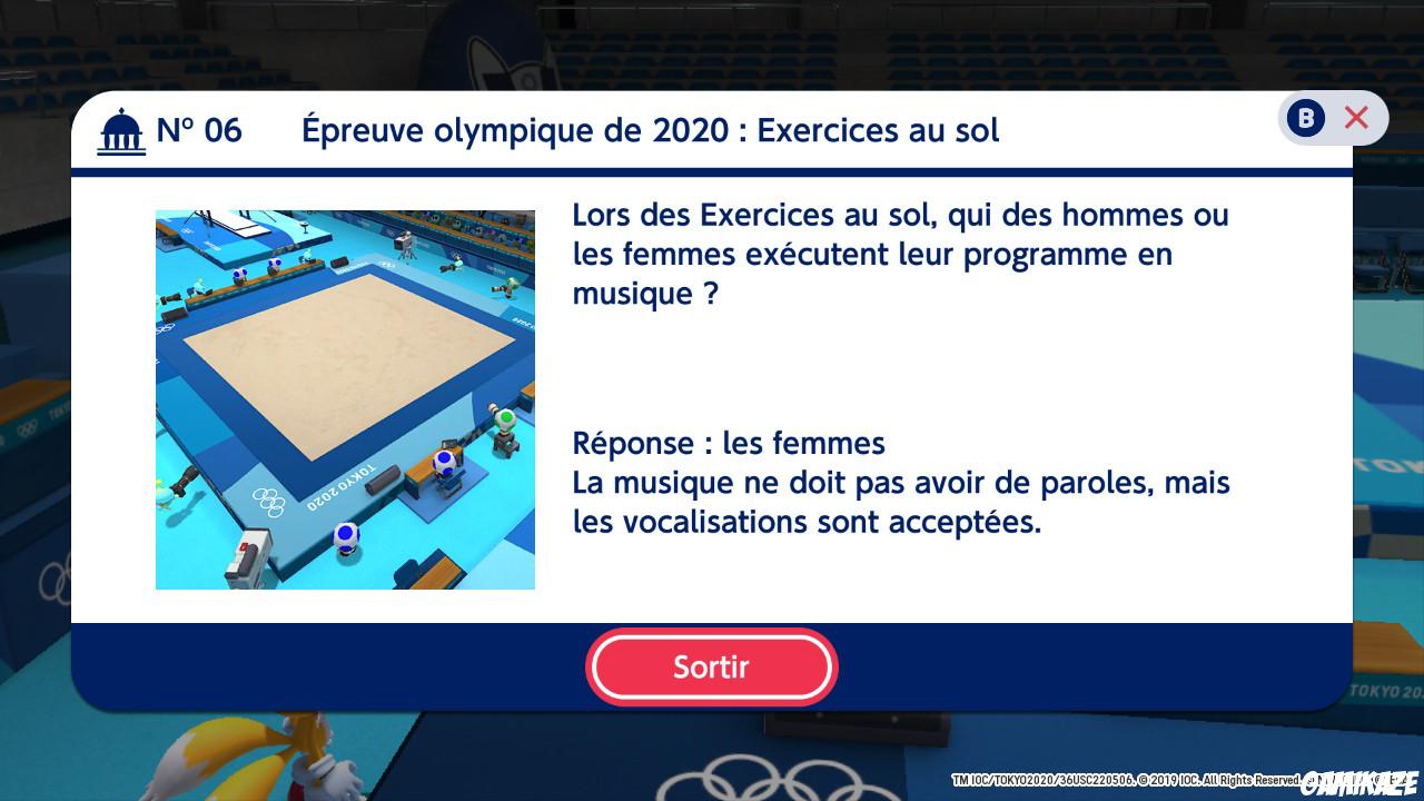 Mario & Sonic aux Jeux Olympiques de Tokyo 2020