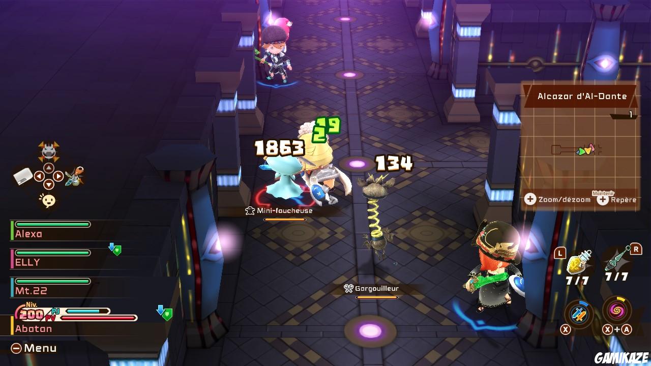 Snack World : Mordus de Donjons Gold