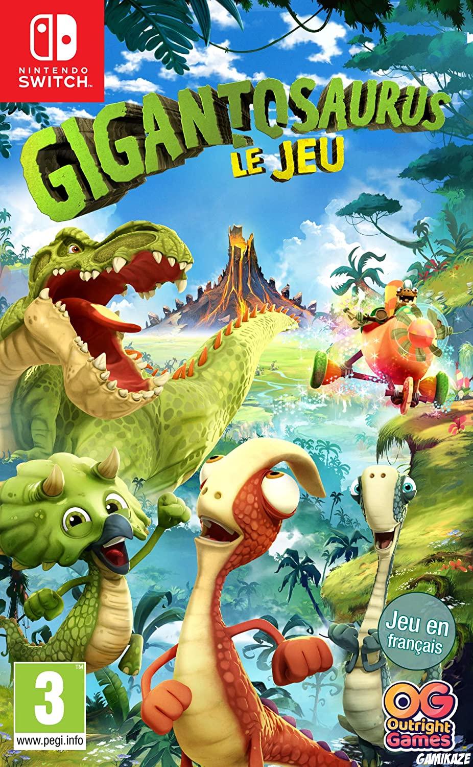 cover Gigantosorus The Game switch