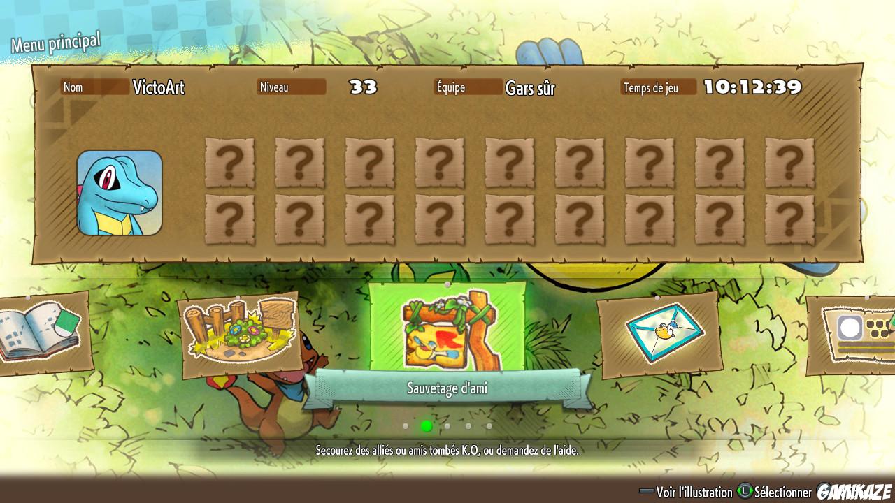 Pokémon Donjon Mystère : Équipe de Secours DX