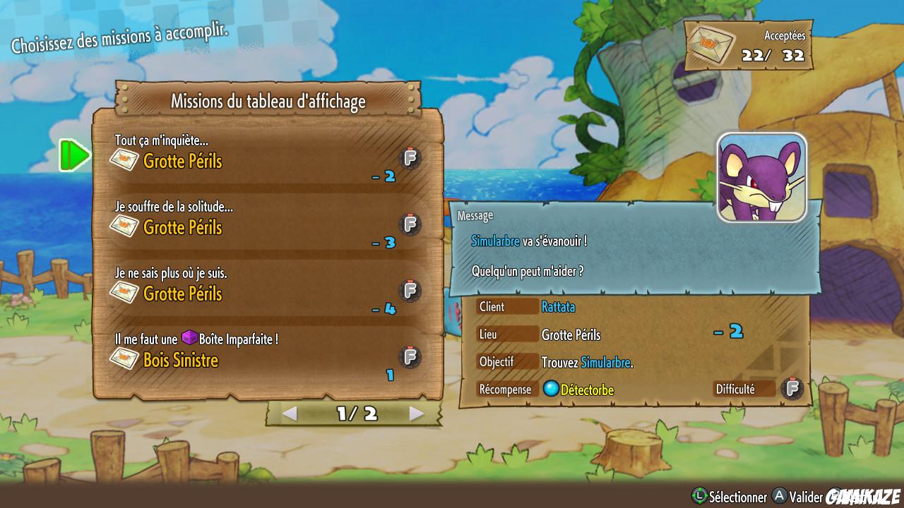 Pokémon Donjon Mystère : Équipe de Secours DX