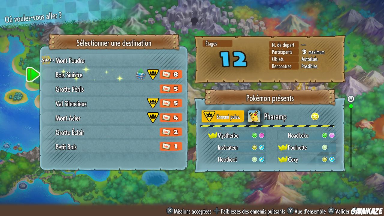 Pokémon Donjon Mystère : Équipe de Secours DX
