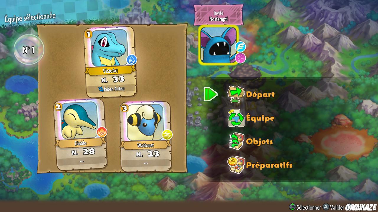 Pokémon Donjon Mystère : Équipe de Secours DX