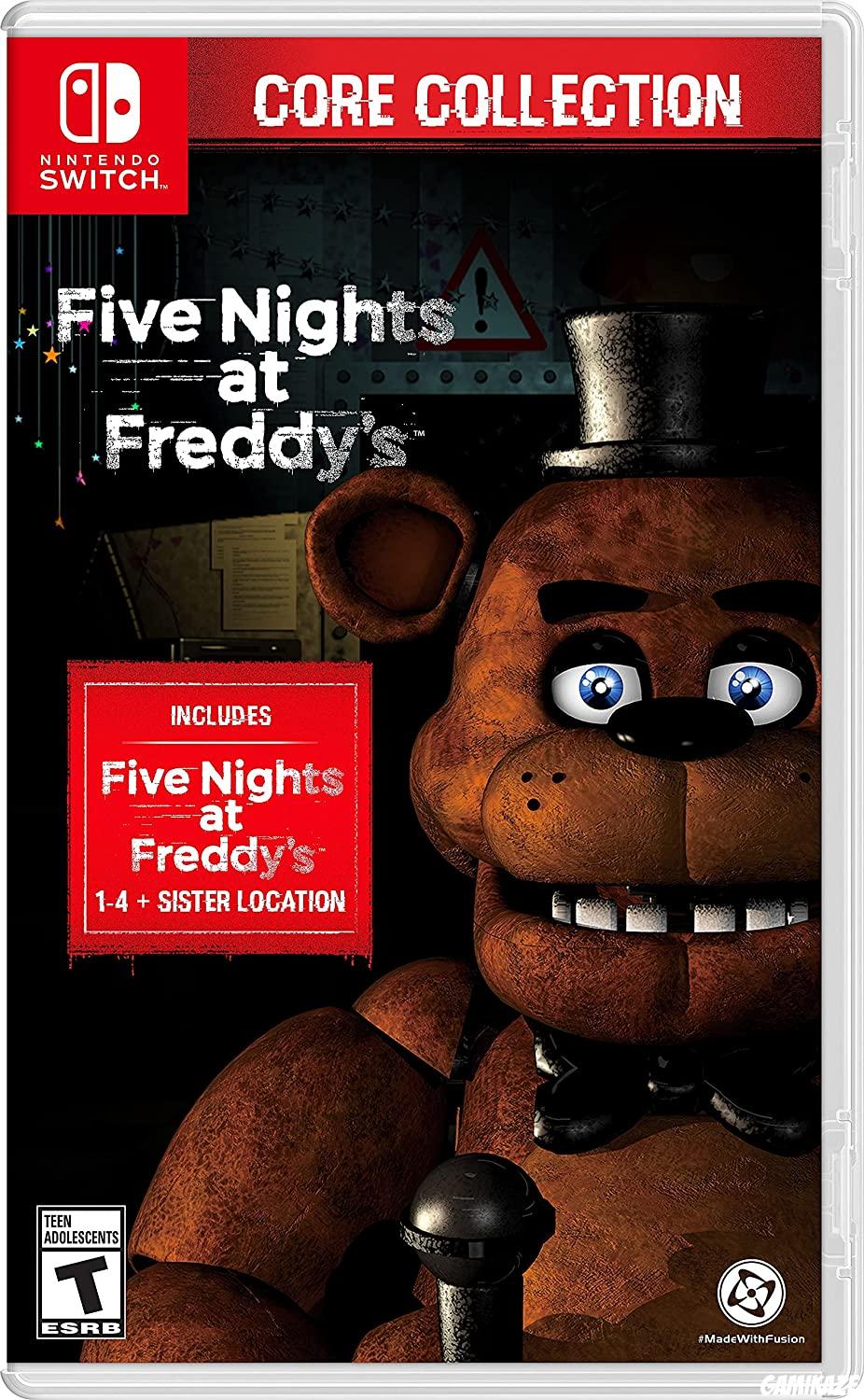 cover Five Night at Freddy's : The Core Collection switch