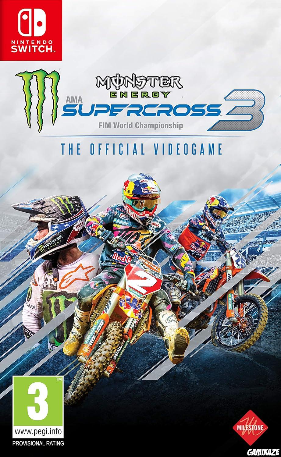 cover Monster Energy Supercross - The Official Videogame 3 switch