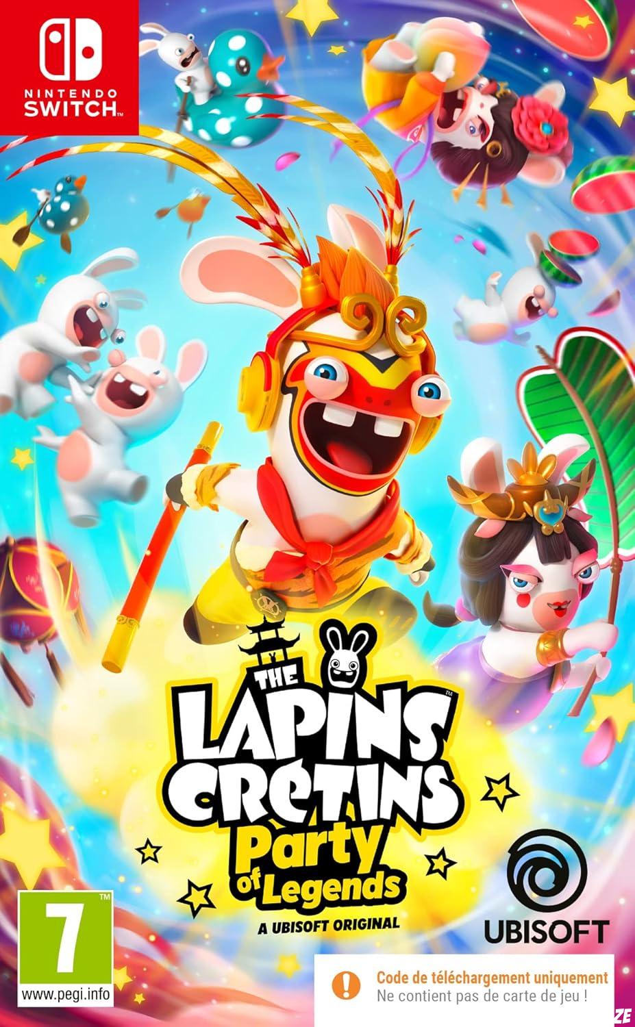 cover The Lapins Crétins : Party of Legends switch