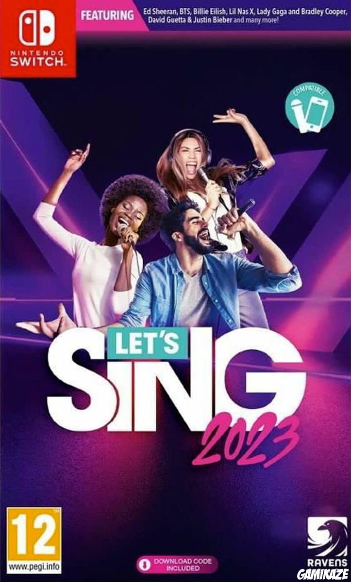cover Let's Sing 2023 switch