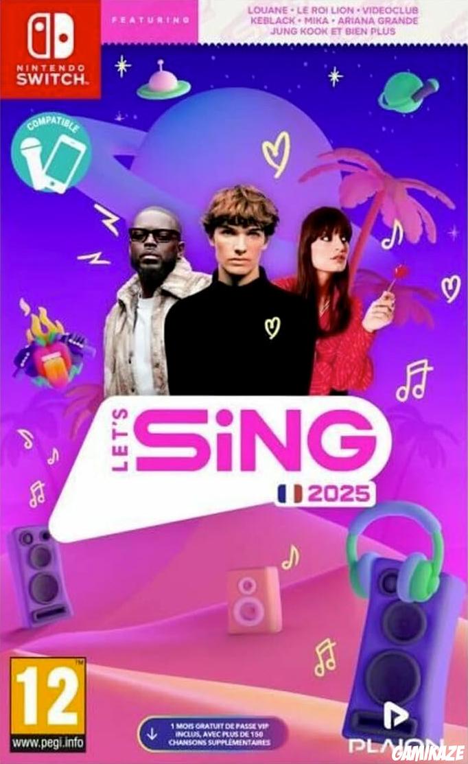 cover Let's Sing 2025 switch