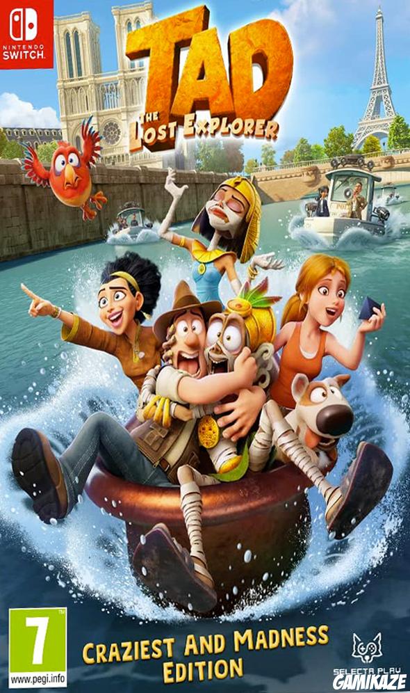 cover Tad the Lost Explorer switch