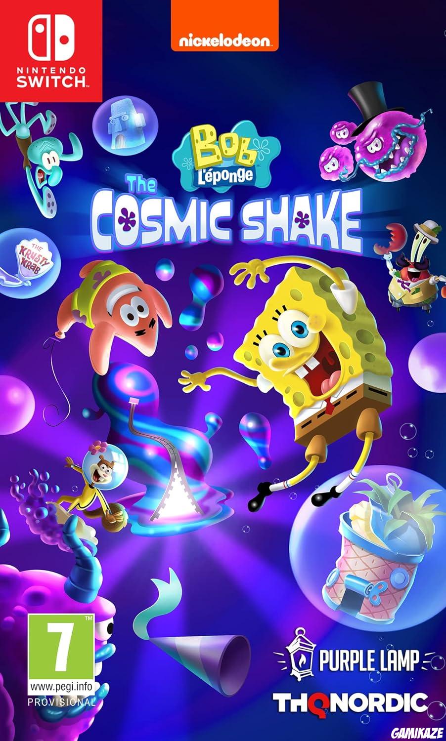 cover Bob l'éponge : The Cosmic Shake switch