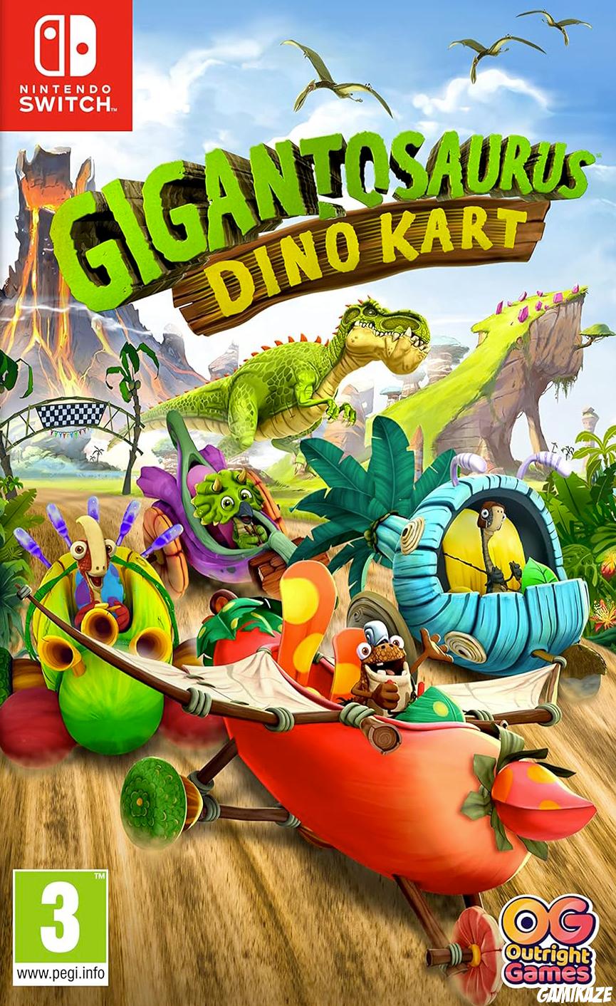 cover Gigantosaurus: Dino Kart switch