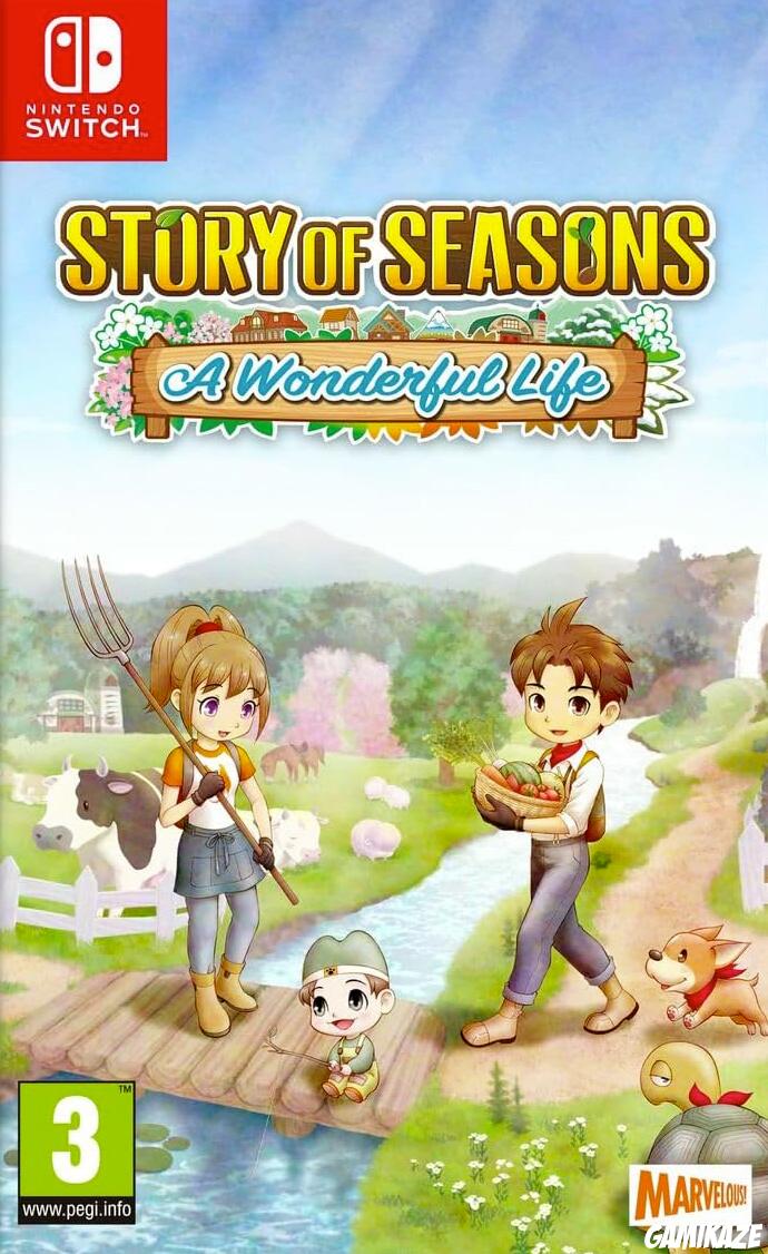 cover Story of Seasons : A Wonderful Life switch