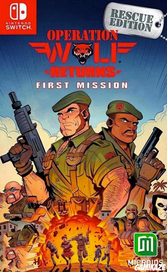 cover Operation Wolf Returns: First Mission switch