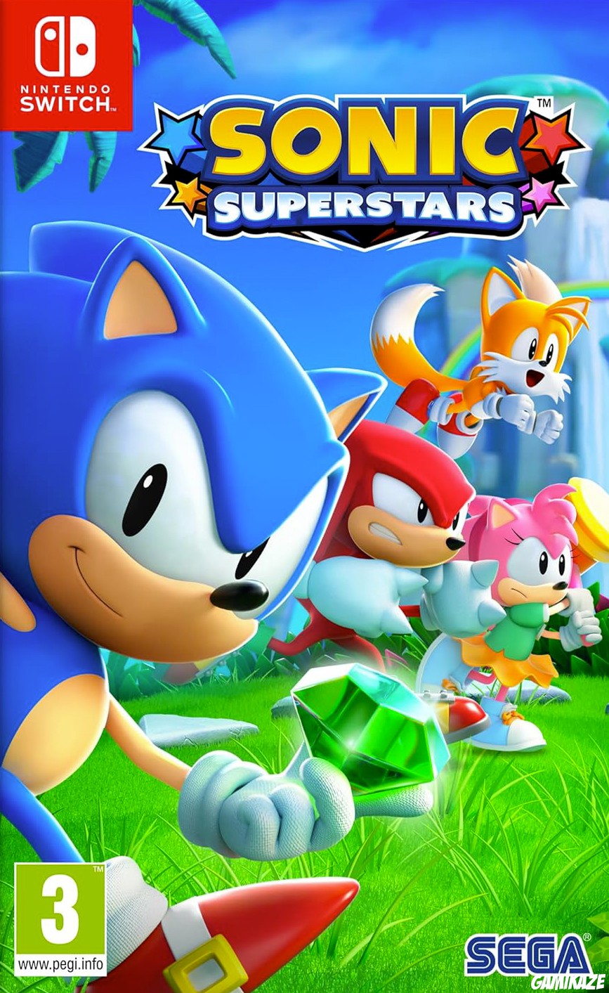 cover Sonic Superstars switch